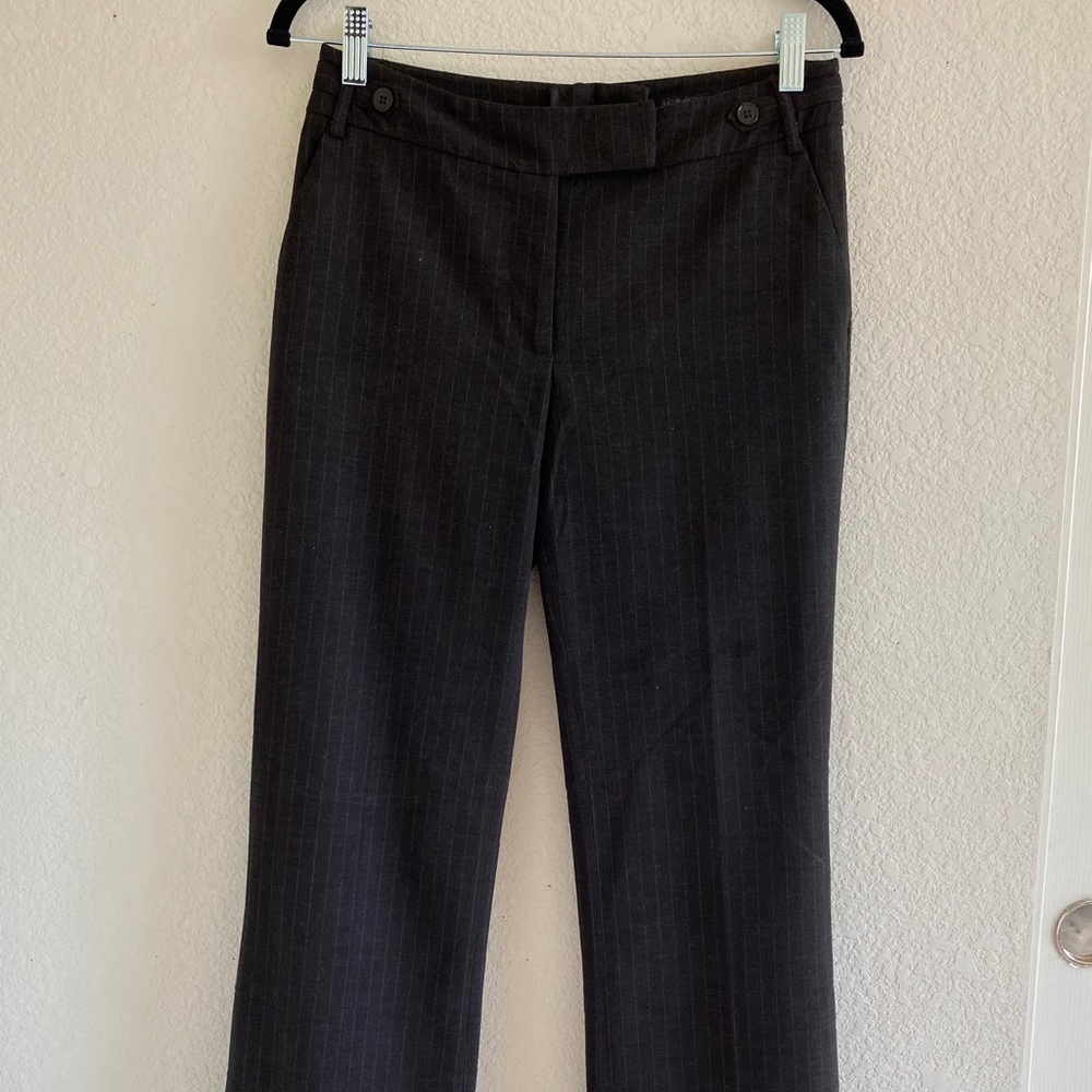 Wide leg trouser pants